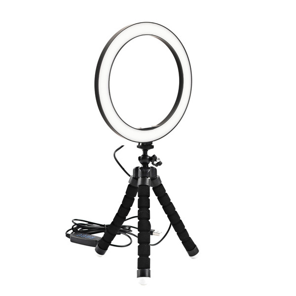 Hot 26cm/10inch LED Selfie Ring Light Dimmable LED Ring Lamp Photo Video Camera Phone Light ringlight For Live YouTube Fill Ligh