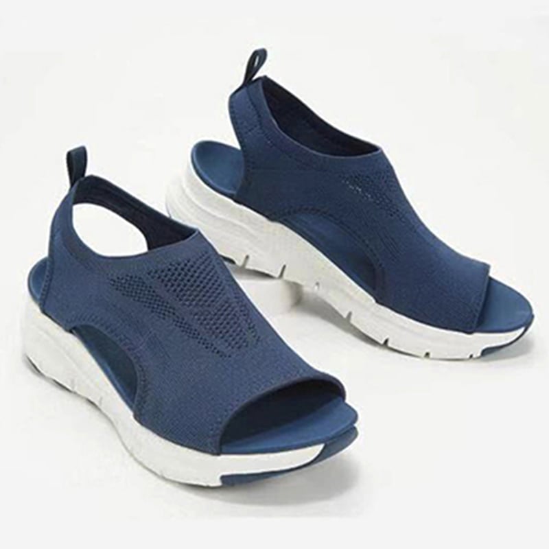 Summer Women Sandals Shoes Soft Heels Sandals Ladies Open Toe Wedges Shoes For Women Casual Shoes Platform SandaliasHeel