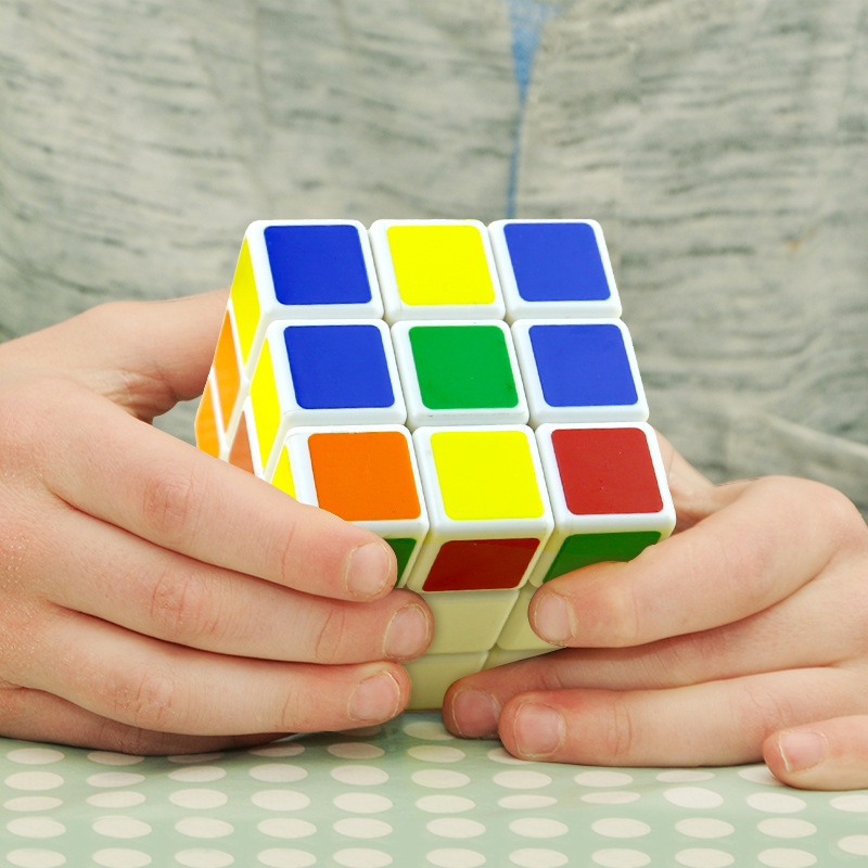 Cubing Classroom Meilong 3/3C 3x3 Magic Stickerless 3 Layers Speed Cube Professional Puzzle Toys For Children