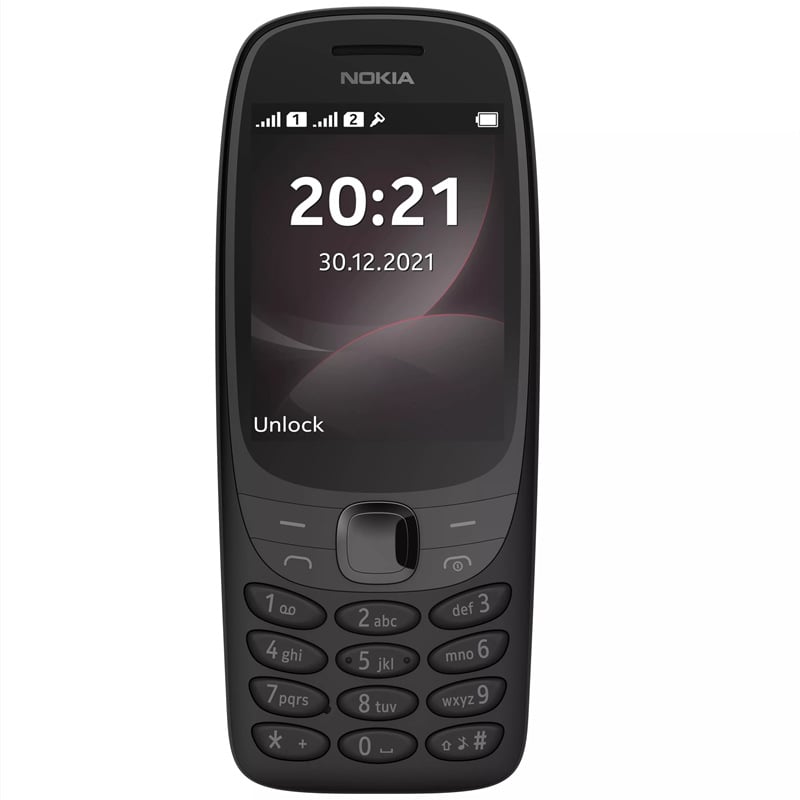 Nokia 6310 GSM non smartphone straight elderly dual card phone