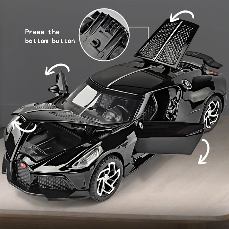 1:32 Bugatti La Voiture Noire Car model Metal Diecasts Toy Vehicles alloy car Toy Global Limited Edition children Boy toys