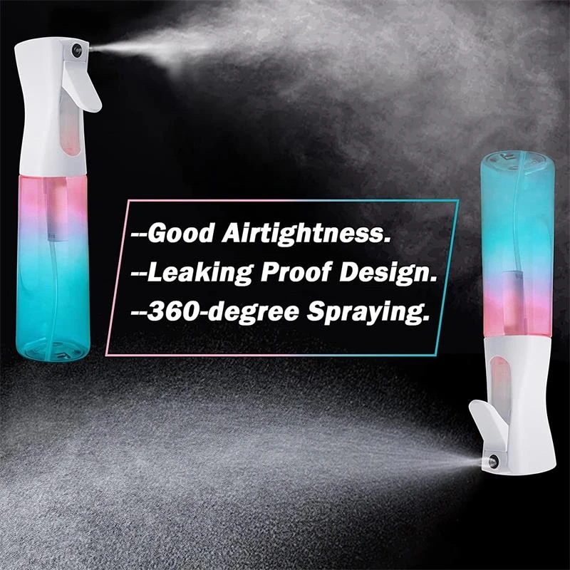 1pcs/Set Water Sprayer Hairdresser 200ml/300ml Continuous Spray Bottles Oil Spray Bottle Refillable Mist Spray Bottle Hair Tools