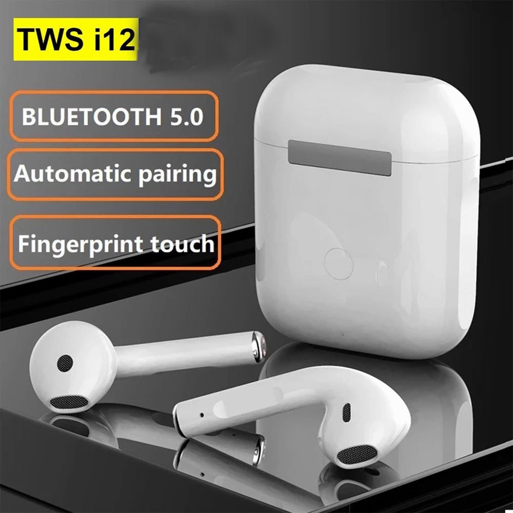 I12 Macaron Bluetooth Headset Matte Sports Binaural Wireless I12tws Bluetooth Headset 5.0