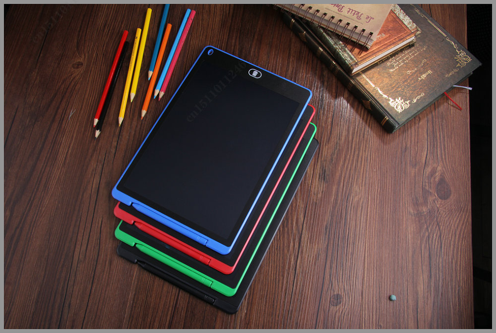 New 12 Inch LCD drawing Tablet Electronic Drawing Board Digital Colorful Handwriting Pad Graphic tablet board for Kids and Adult