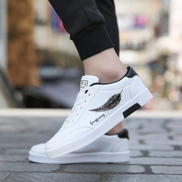 Men's shoes summer new breathable Korean version of the wild flat casual shoes men's sports shoes