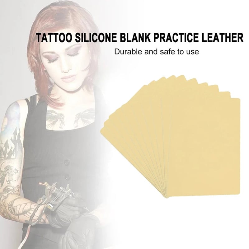 1 pcs Tattoo practice leather tattoo practice leather tattoo horse tattoo beginner silicone practice fake leather 1pcs