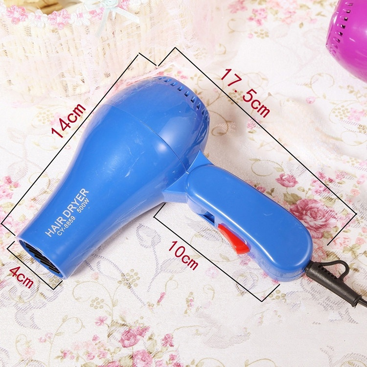 Mini Ceramic Hair Dryer Household Hair Dryer Blowing Cold And Hot Air