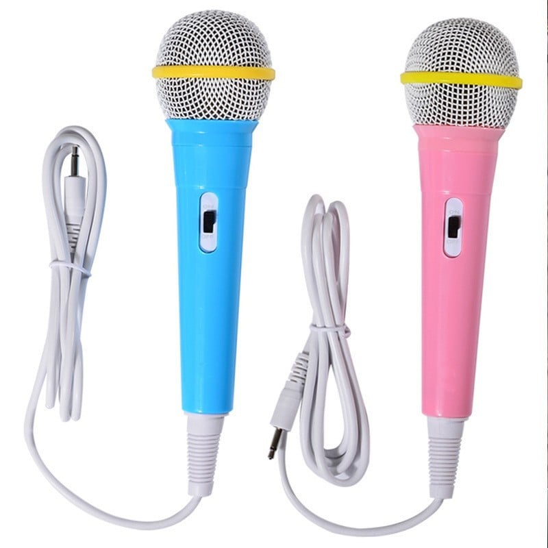 Kids Wired Microphone Musical Instrument Singing MIC Children Funny Gift Music Toy Microphone Toy Boy Girl Christmas Gift