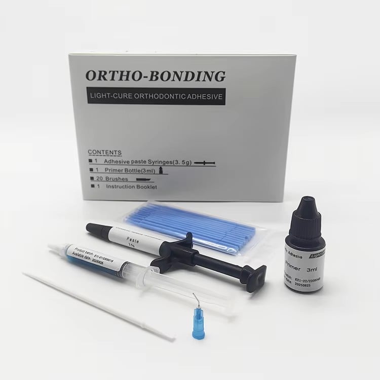 1PC English Version Dental Enamel Adhesive Chemical Curing Light Curing Adhesive