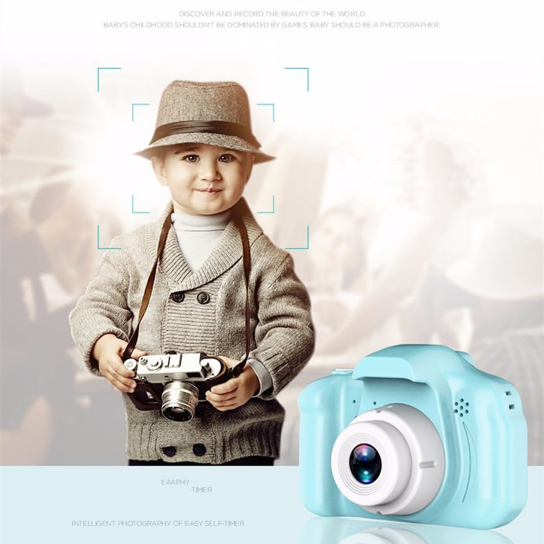 Children Kids Camera Mini Educational Toys For Children Baby Gifts Birthday Gift Digital Camera 1080P Projection Video Camera