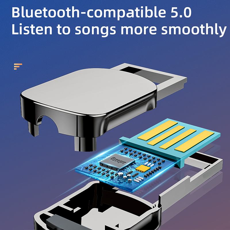 Bluetooth Aux Adapter Dongle USB To 3.5mm Jack Car Audio Aux Bluetooth 5.0 Handsfree Kit For Car Receiver BT transmitter