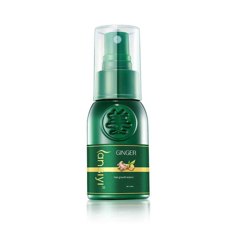 7 Days Ginger Hair Growth Spray Serum Anti Hair Loss Products Fast Grow Prevent Hair Dry Frizzy Damaged Thinning Repair Care