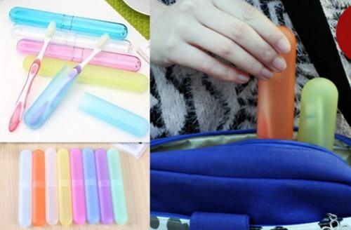 Toothbrushbox excellent Portable Travel Hiking Camping Toothbrush Holder Case Box Tube Cover Protect