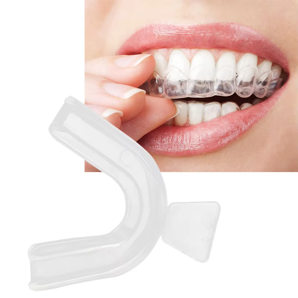 4pc Mouth Guard EVA Teeth Protector Night Guard Mouth Tray for Bruxism Grinding Anti-snoring Teeth Whitening Boxing Protection