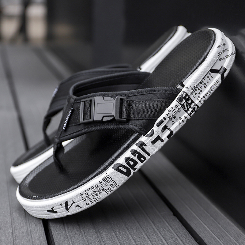 Summer new indoor and outdoor beach Korean fashion EVA clip sandals flip-flops for men