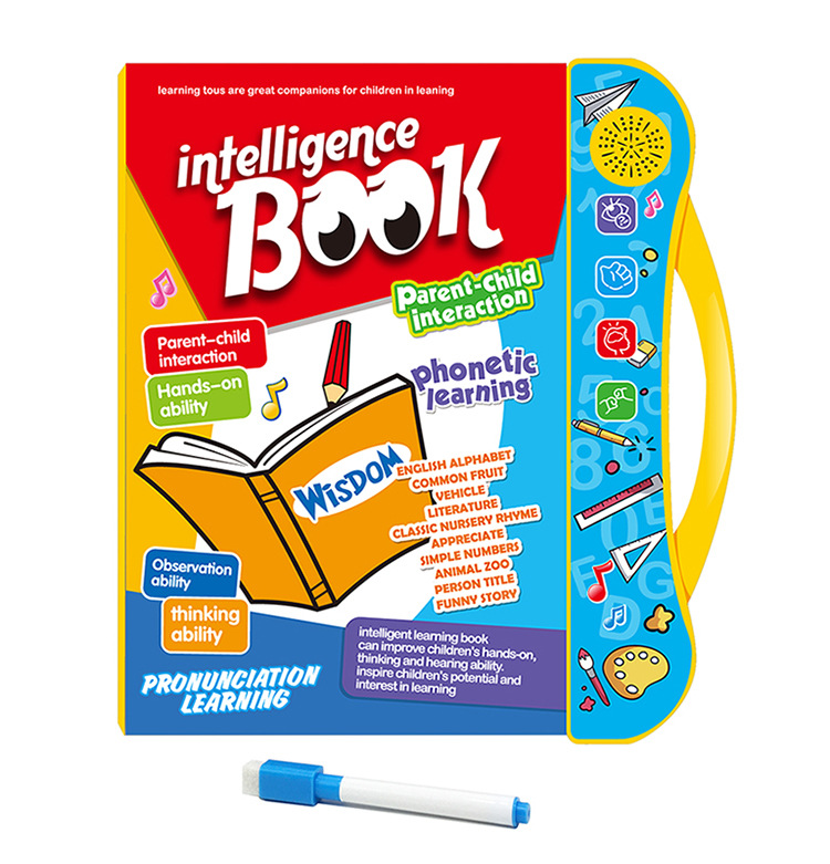 2022New English Finger Pointing Reading Early Childhood Educational Learning Toys Explosive Smart Audio eBook