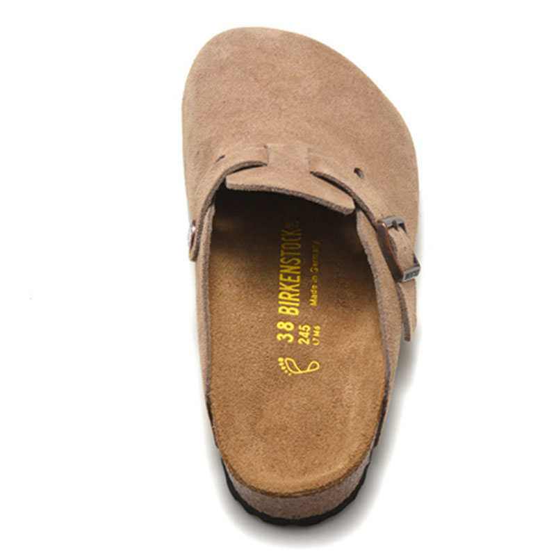Birkenstock sandals, cork casual slippers for men and women, wild camel toe shoes, Birkenstock outdoor beach shoes