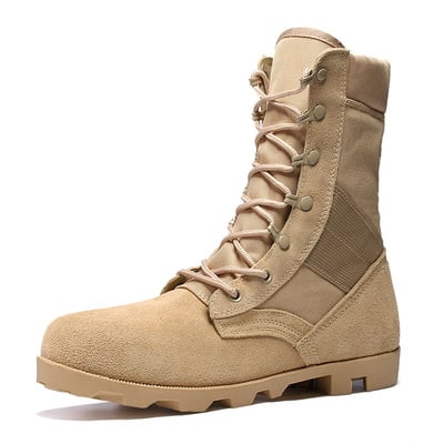 Boots Men's Jungle Breathable Boots Safety Shoes Motorcycle Boots Work Shoes
