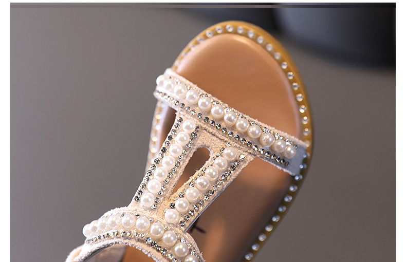 Girls' Sandals, Children's Shoes, Summer Soft Sole Princess Bohemian Beach Shoes, Fashion Sandals