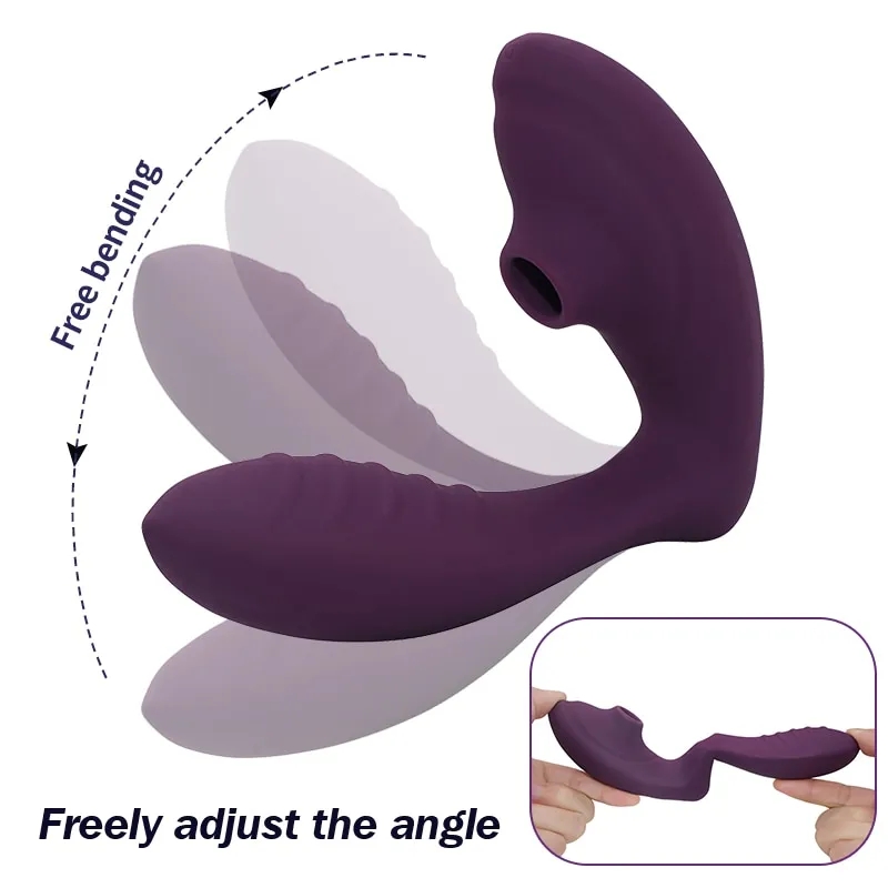 Vagina Sucking Vibrator 10 Speeds Vibrating Sucker Oral Sex Suction Clitoris Stimulator Erotic Sex Toy for Women Sexual Wellness