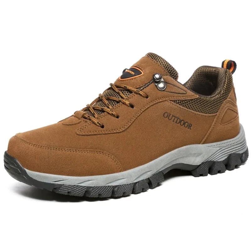 large size walking shoes men fall and winter outdoor non-slip hiking shoes boots