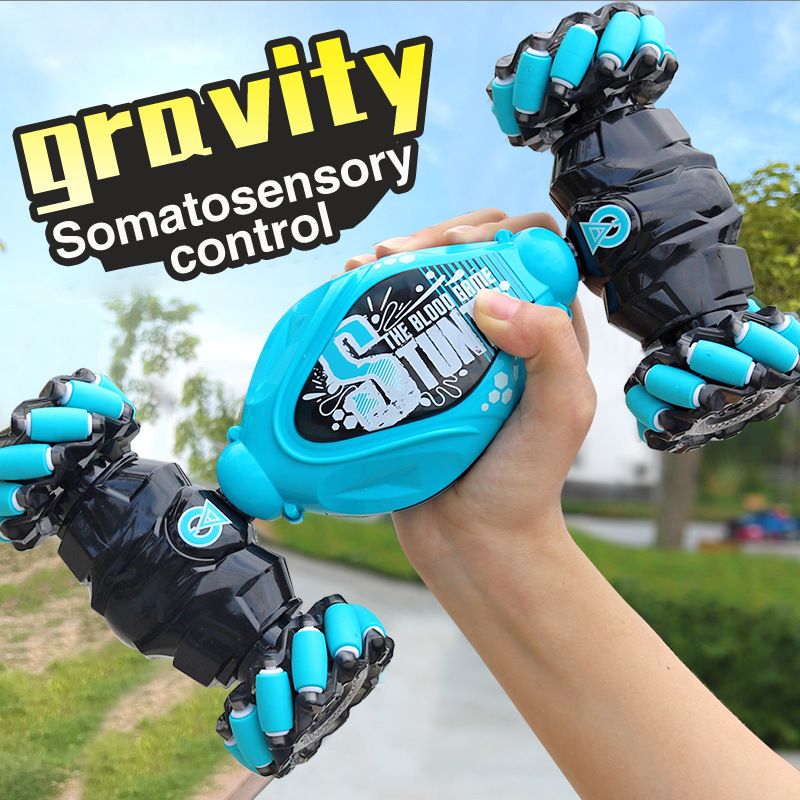 4Wd RC Car Toy Gesture Sensing Spray Twisting Stunt Drift Car Radio Remote Controlled Cars RC Toys for Children Boys Adults