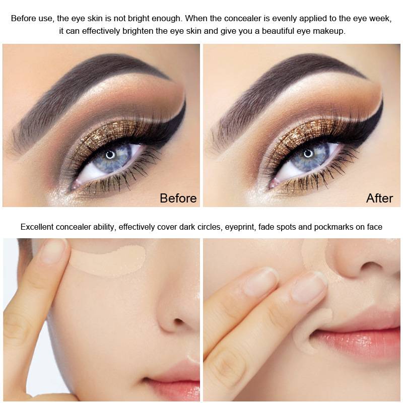 Make-up before the makeup, long-lasting moisturizing nude makeup, no halo-like cream, eye base