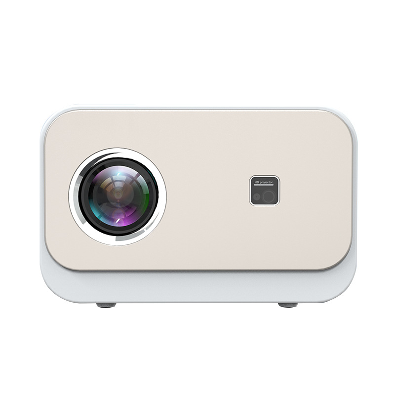 Smart Projector Electric Focusing ABS Wifi Projector Portable Home Theater And Office Cinema Projector EU Plug