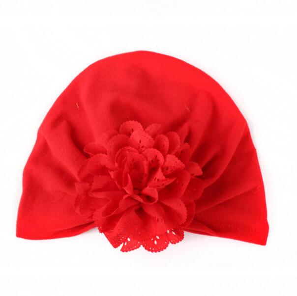 New Baby Girls Hat Flower Knot Bohemian India Hat For Baby Girl Autumn Winter Children's Caps