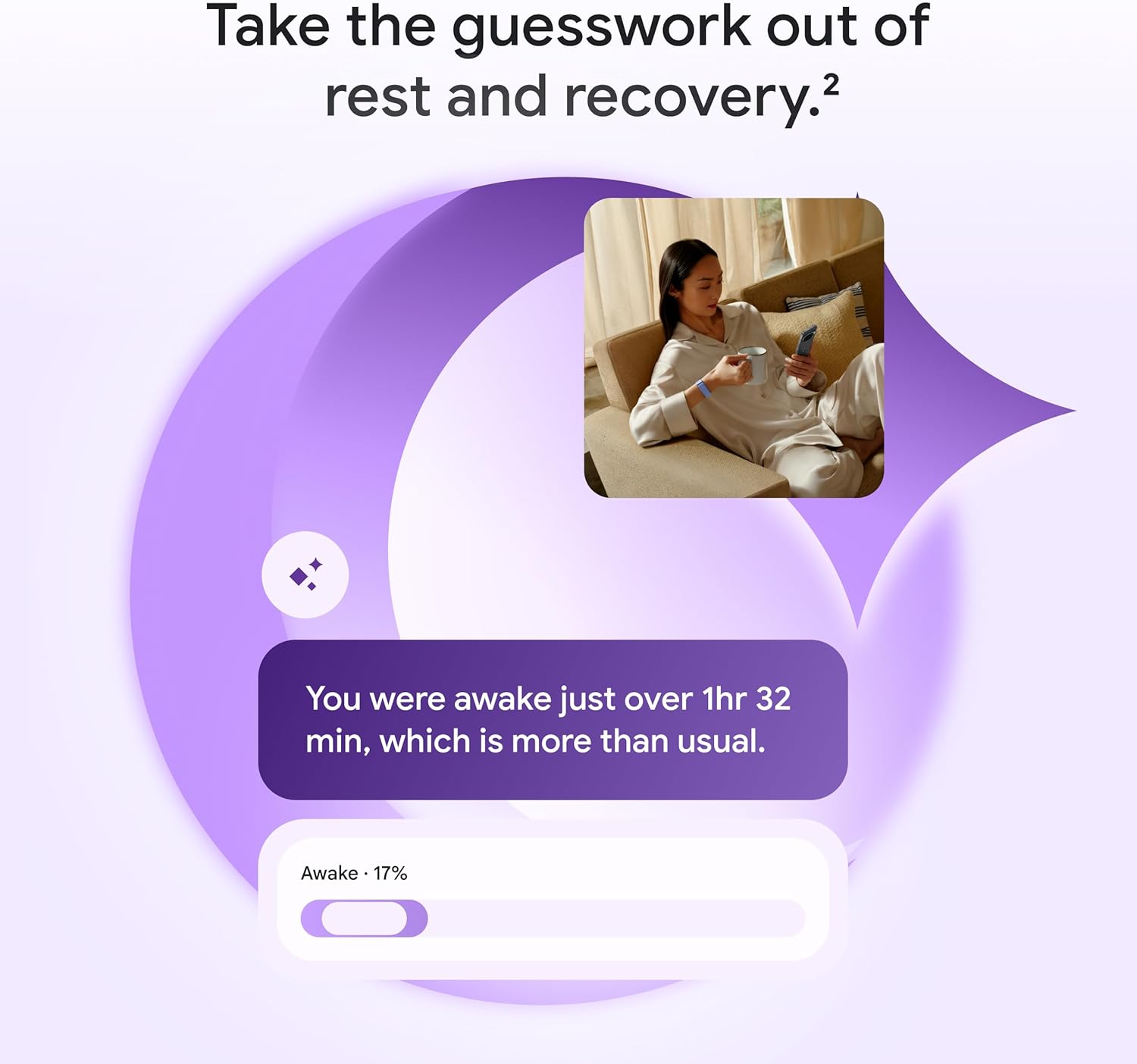 Google Fitbit Air - Screenless Activity Tracker with Fitness, Heart Rate, and Sleep Tracking - Personalized AI-Powered Coaching - Up to 7 Days’ Batter