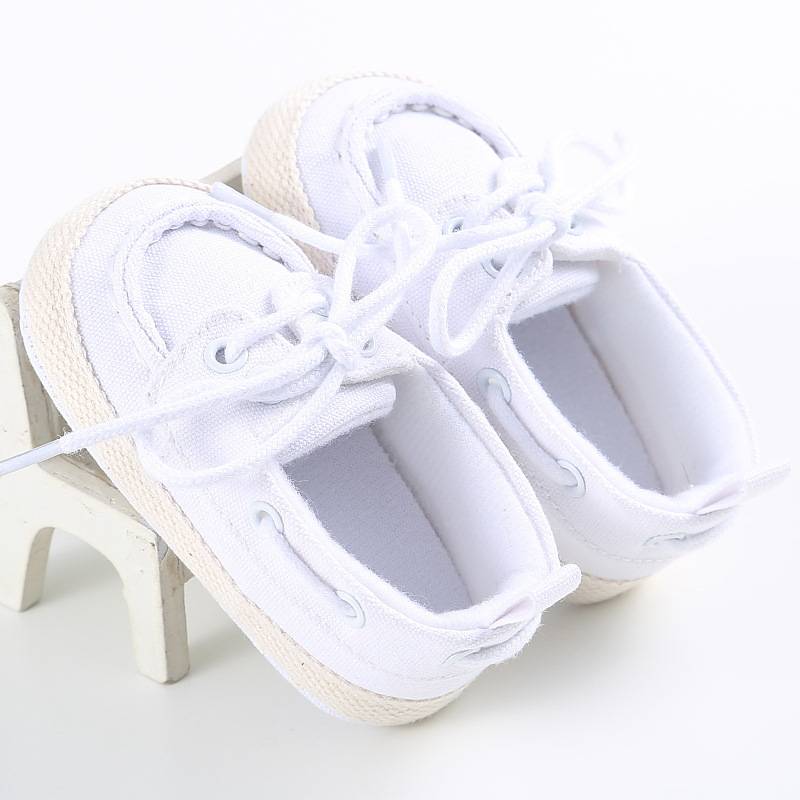 New Spring Autumn Toddler First Walker Baby Shoes Boy Girl Soft Sole Crib Laces Sneaker Prewalker Sapatos