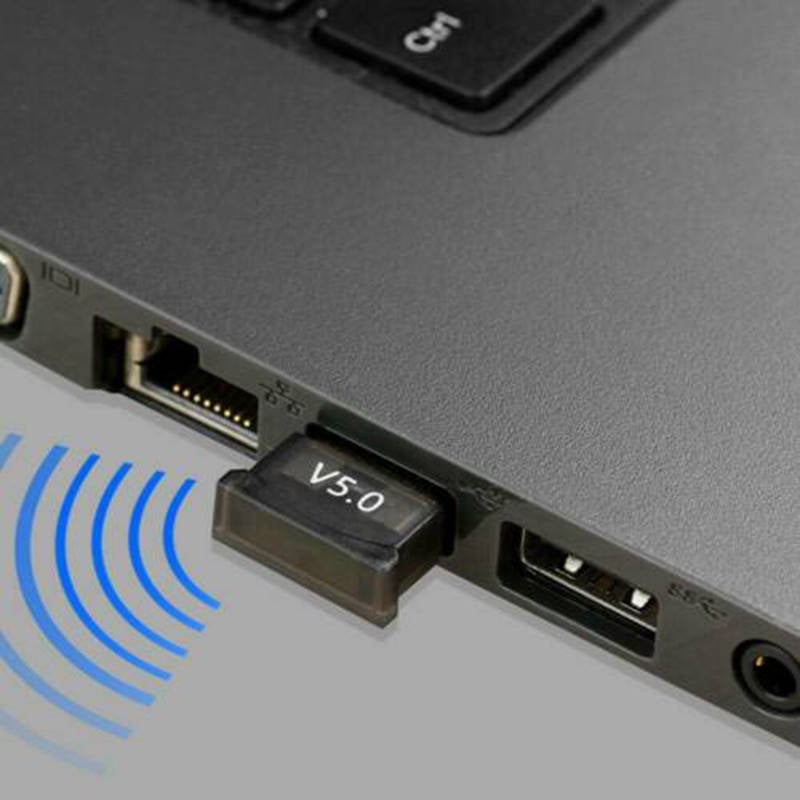 USB bluetooth 5.0 Adapter Wireless Dongle Stereo Receiver for PC Win 10 8 7/XP
