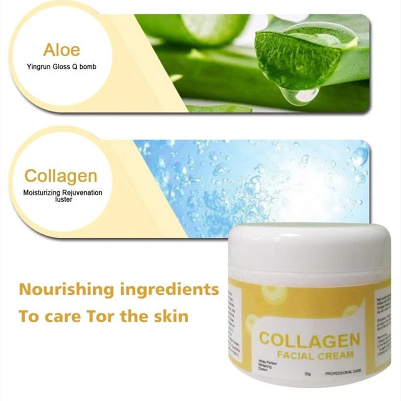 Whitening Face Primer Moisturizing Oil-control Anti Wrinkle Korean Facial Collagen Cream Lifting Face Beauty Cosmetic