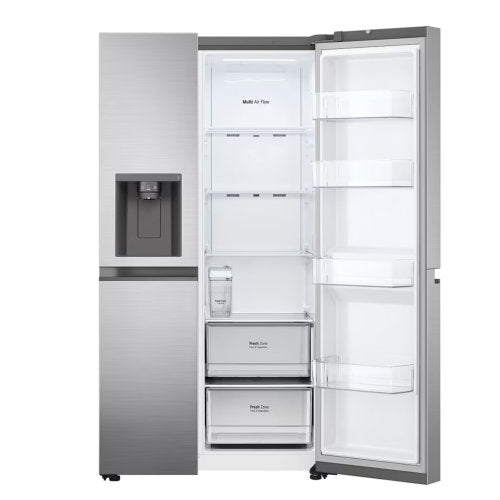 LG 641L SIDE BY SIDE PRIME FRIDGE SILVER GC-L257KLKW