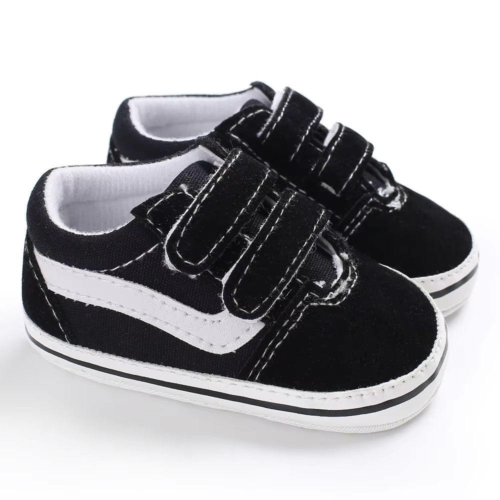 New Baby Canvas Sneakers Anti-slip Soft Plaid Baby Boy Girl Shoes Newborns First Walkers Infant Baby Unisex Casual S