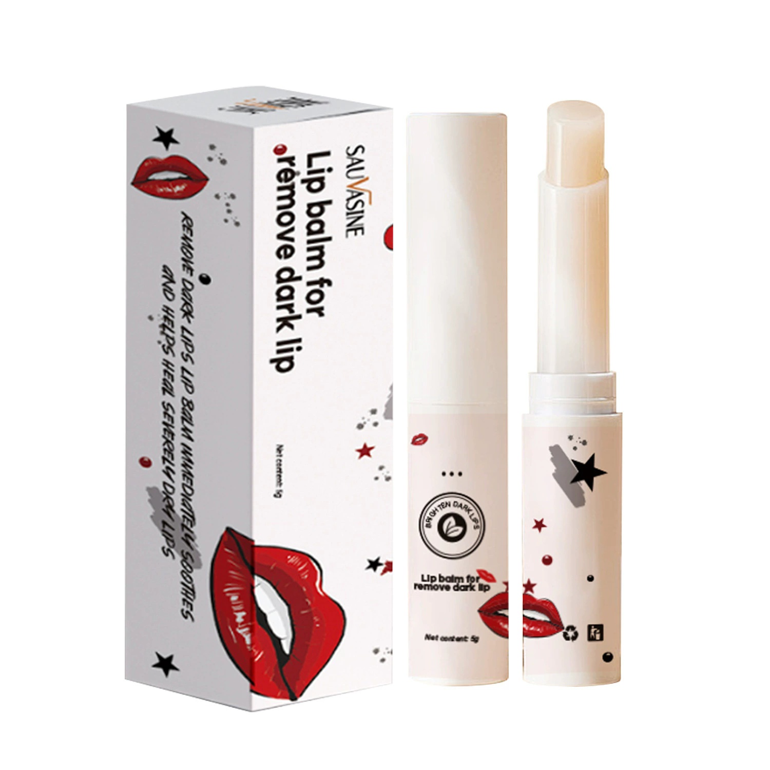 Lip Balm For Remove Dark Lip Moisturizing Lightening Melanin Whitening Plumper Extreme Gloss Pink Lips Skin Care For Men Women