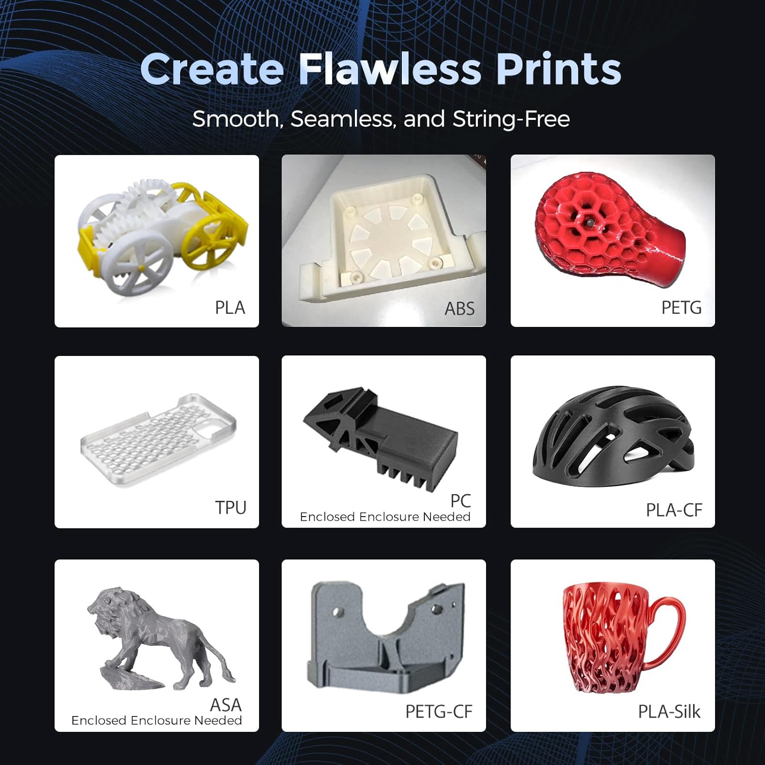 FLASHFORGE Adventurer 5M 3D Printer with Fully Auto Leveling, Max 600mm/s High Speed Printing, 280°C Direct Extruder with 3S Detachable Nozzle, CoreXY