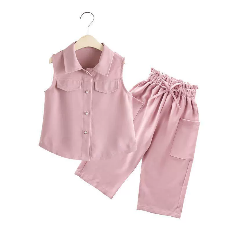 Children's Clothing Girls Set 2025 New Summer Fashion Two Piece Set for Girls Baby Girl Clothes 2 4 5 6 7 8 9 10 11 12 Years Old