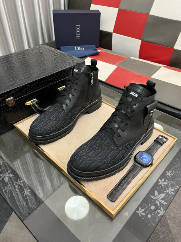2024 new casual fashion trend printed couple shoes short boots 38-44