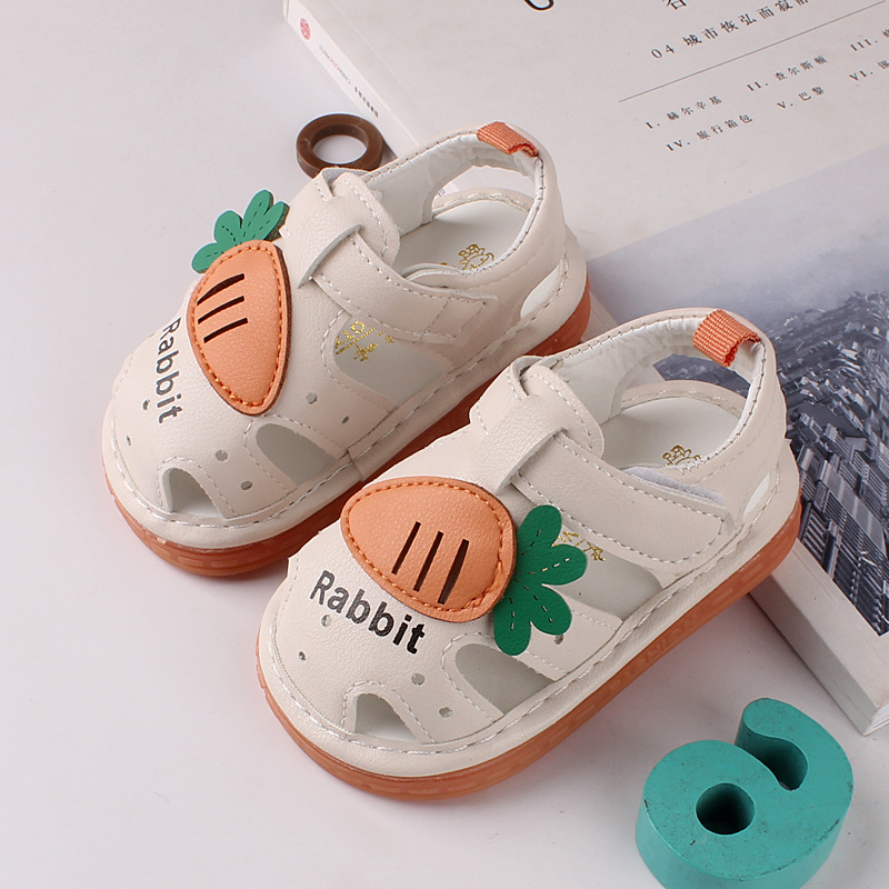 Baby Summer Sandals Infant Boy Girl Shoes Rubber Soft Sole Non-Slip Toddler First Walker Baby Crib Newborn