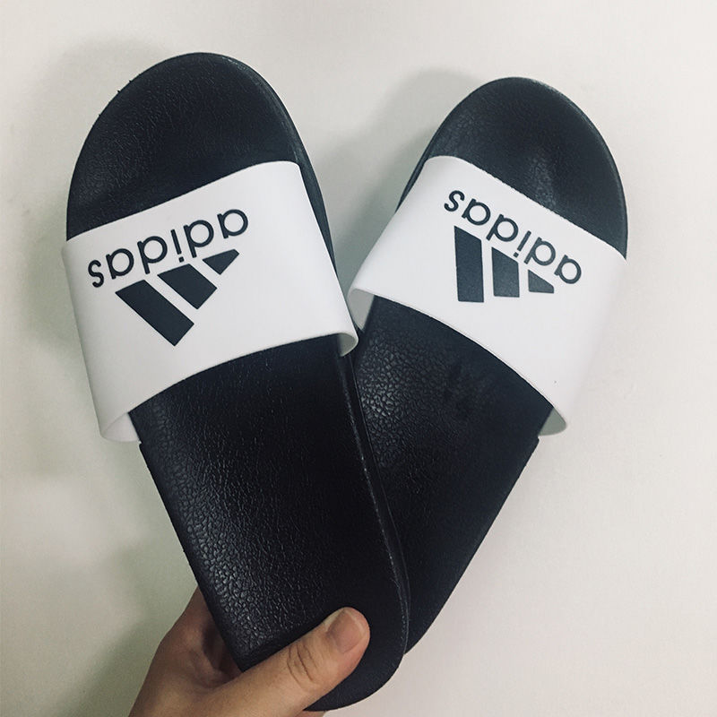 simple couple summer thick bottom slope with sandals non-slip clip feet slippers home slippers slippers 36-45