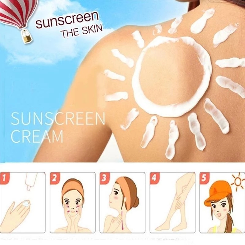 SPF 90 Body Sunscreen Whitening Sun Cream Sunblock Moisturizing Protective Sunscreen Skin Anti-Aging Cream Oil-contr V0I1