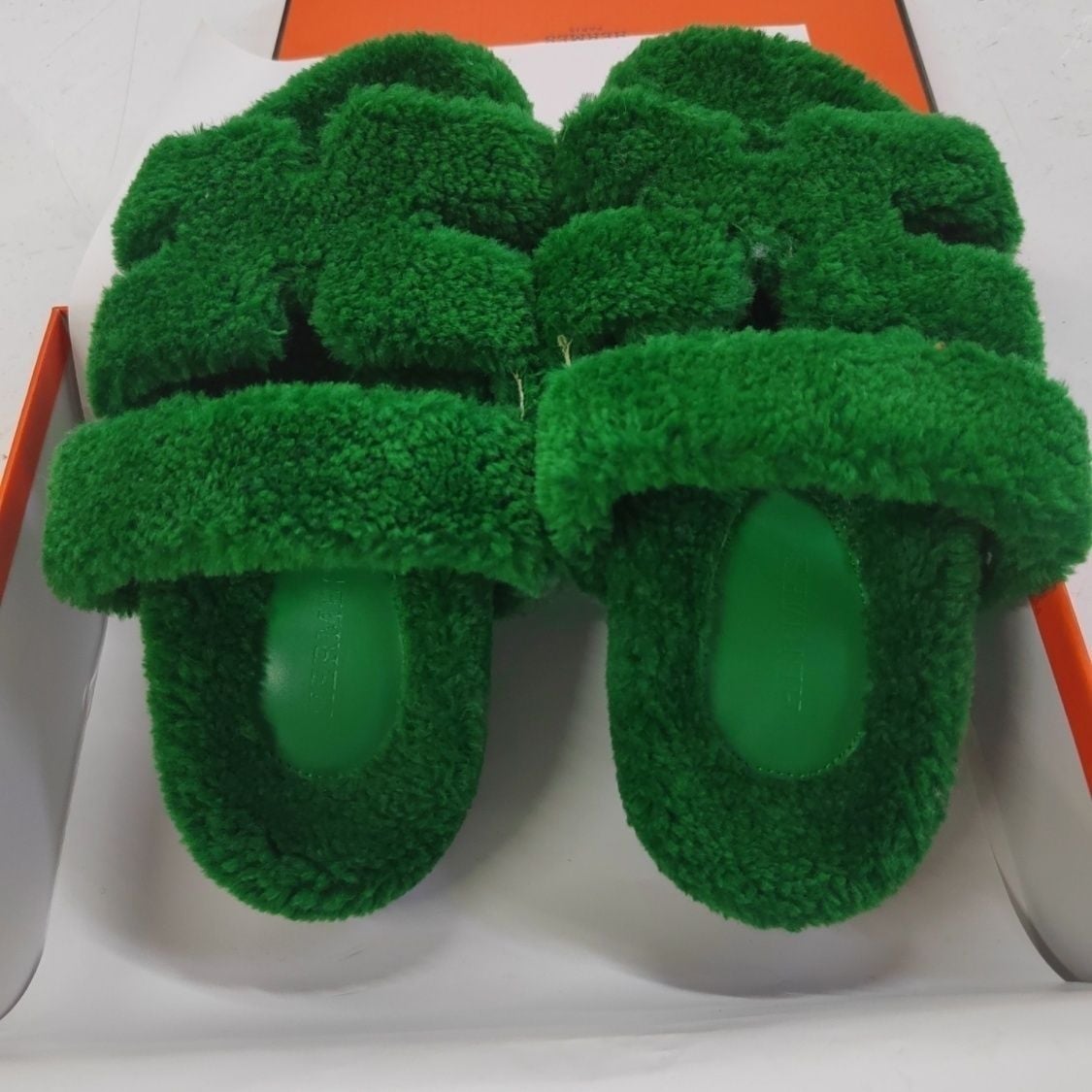HERMES Slippers Waterproof Slippers Woman Men Indoor Slippers Lovers Home Slipper Thick Sole Femael Kitchen Shoes