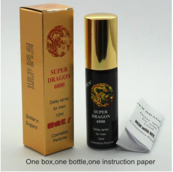 Super Dragon 6000 Delay Spray long Sex Ejaculation Premature