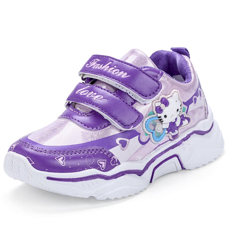 Girls' shoes new running shoes casual shoes single shoes breathable leather mesh shoes children's shoes