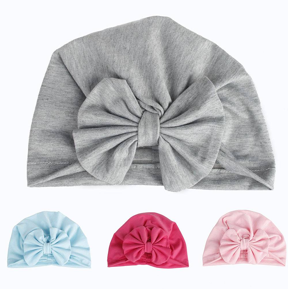 Baby Cap Cotton Bow Hat For Baby Girls 2 Layer India Hat Kids Beanie Baby Hats Caps
