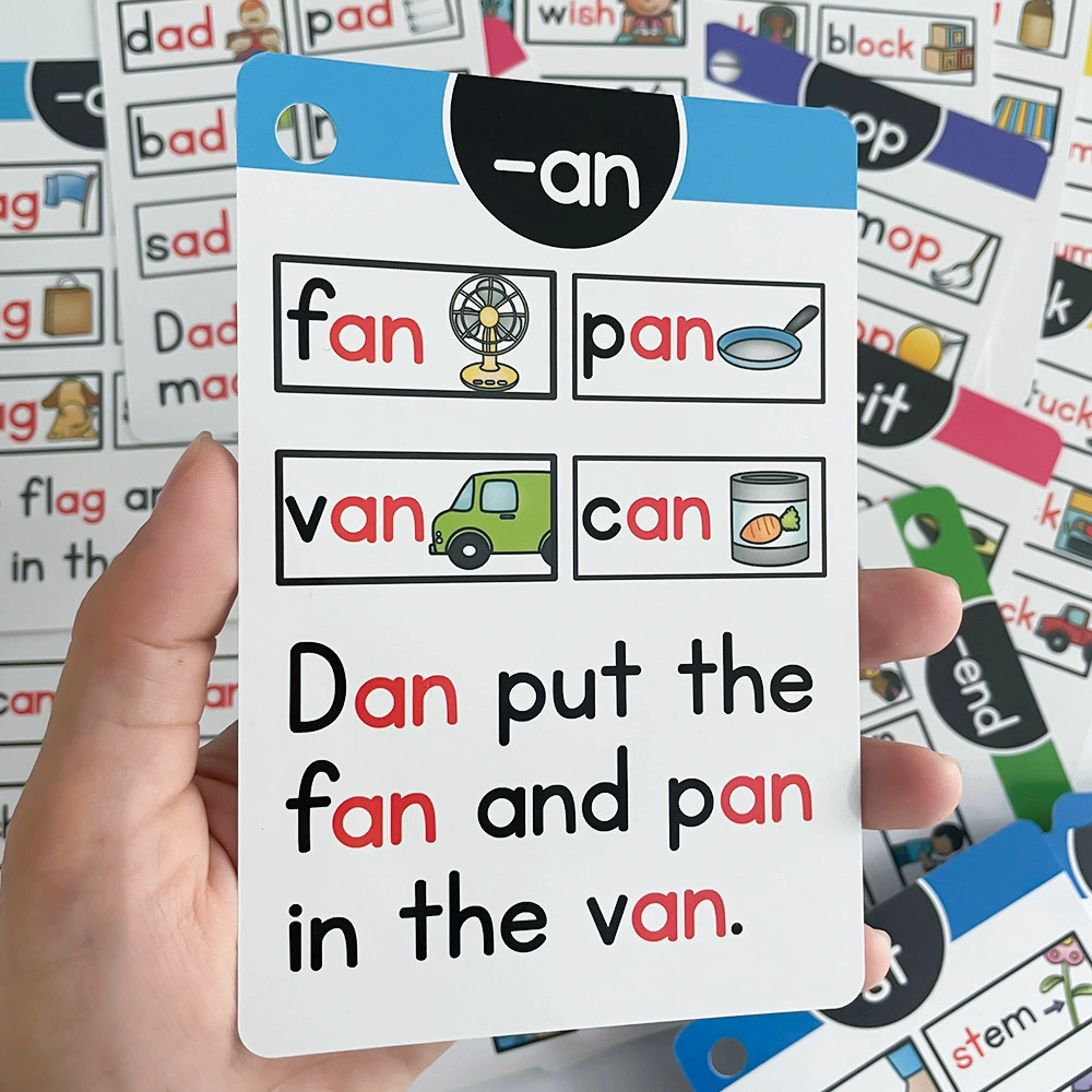 1 Sets Of English Phonics Flash Cards Children Early English Educational Learning Toys For Kids Cards Flash