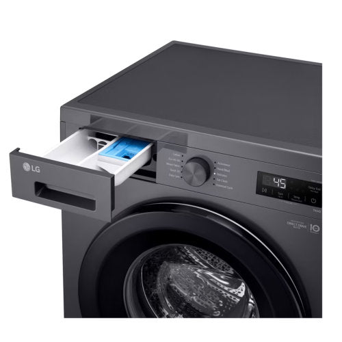 LG 8KG AI DD™ FRONT LOAD WASHING MACHINE - MATTE BLACK