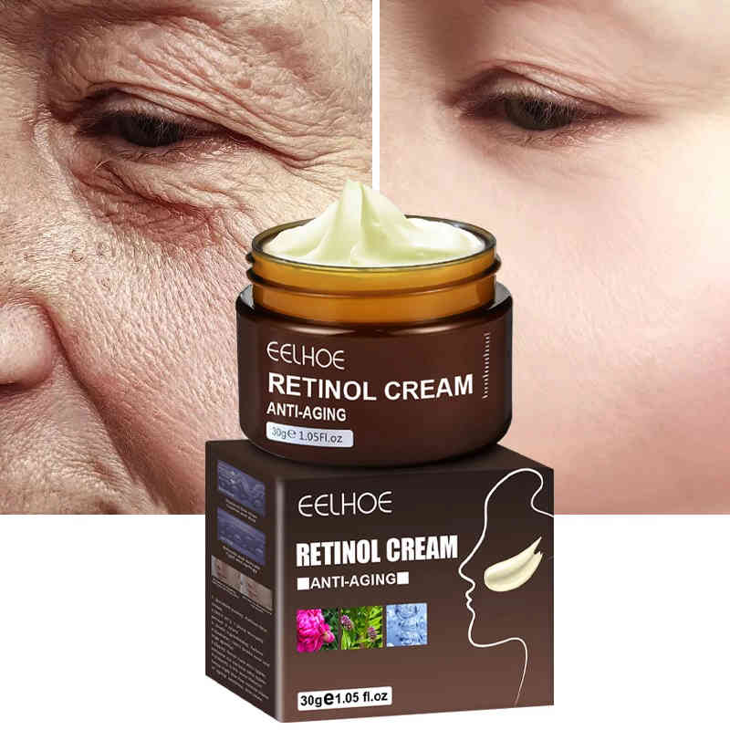 Retinol Moisturizer Day and Night Facial Retinol Cream Anti-Winkle Whitening Brightening Moisturizing Facial Skin Care