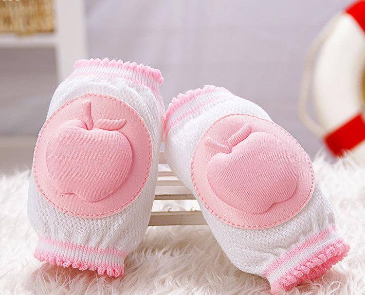 1Pair Baby Kneepad Elastic Cotton Breathable Sponge Children Knee Pads Learn To Walk Best Protection Crawling Leggings Pad
